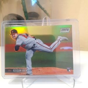 Keegan akin Refractor RC card